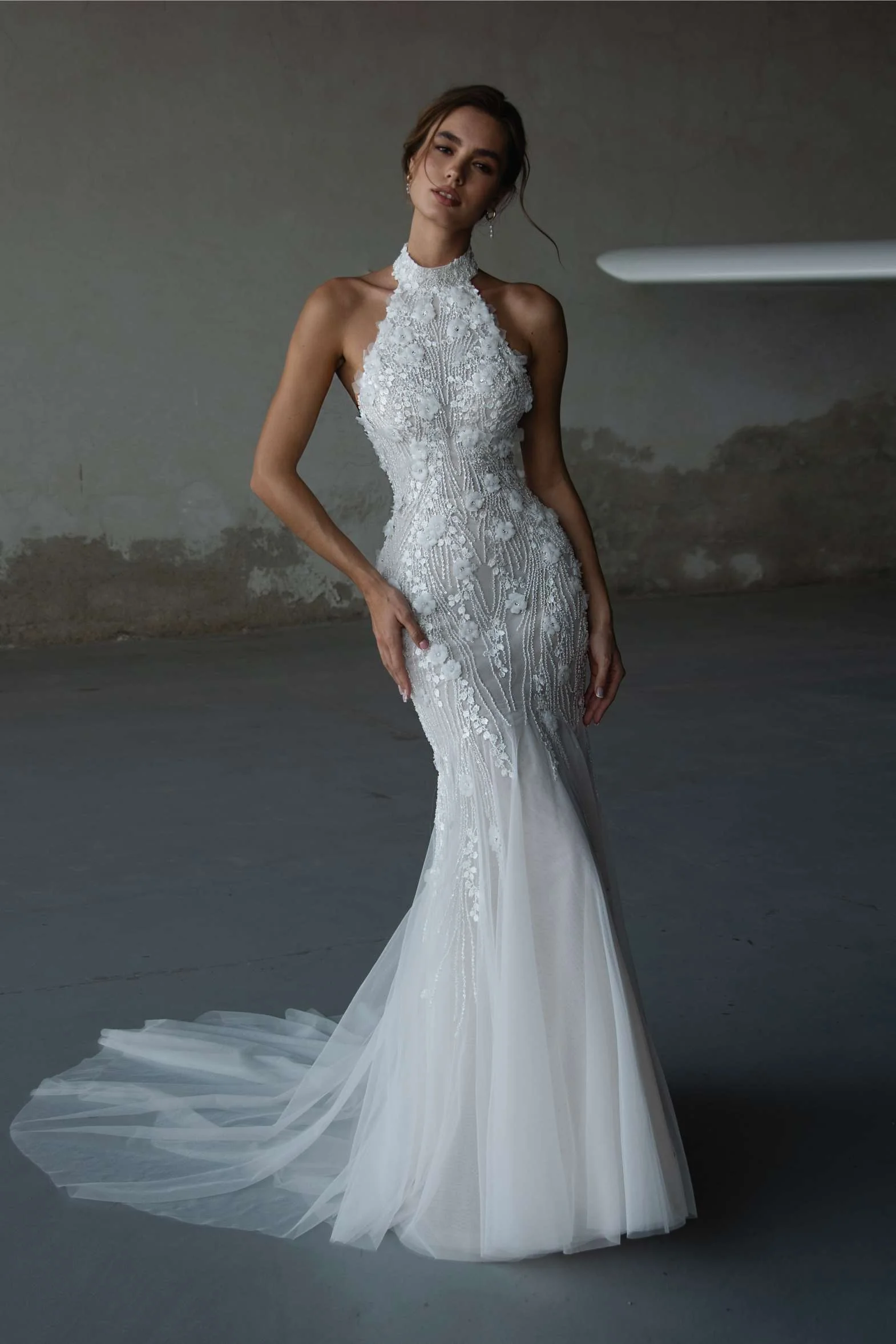 Robe de mariée Ludvine — Collection Natalia Romanova — Boutique Carlota Bourg-en-Bresse