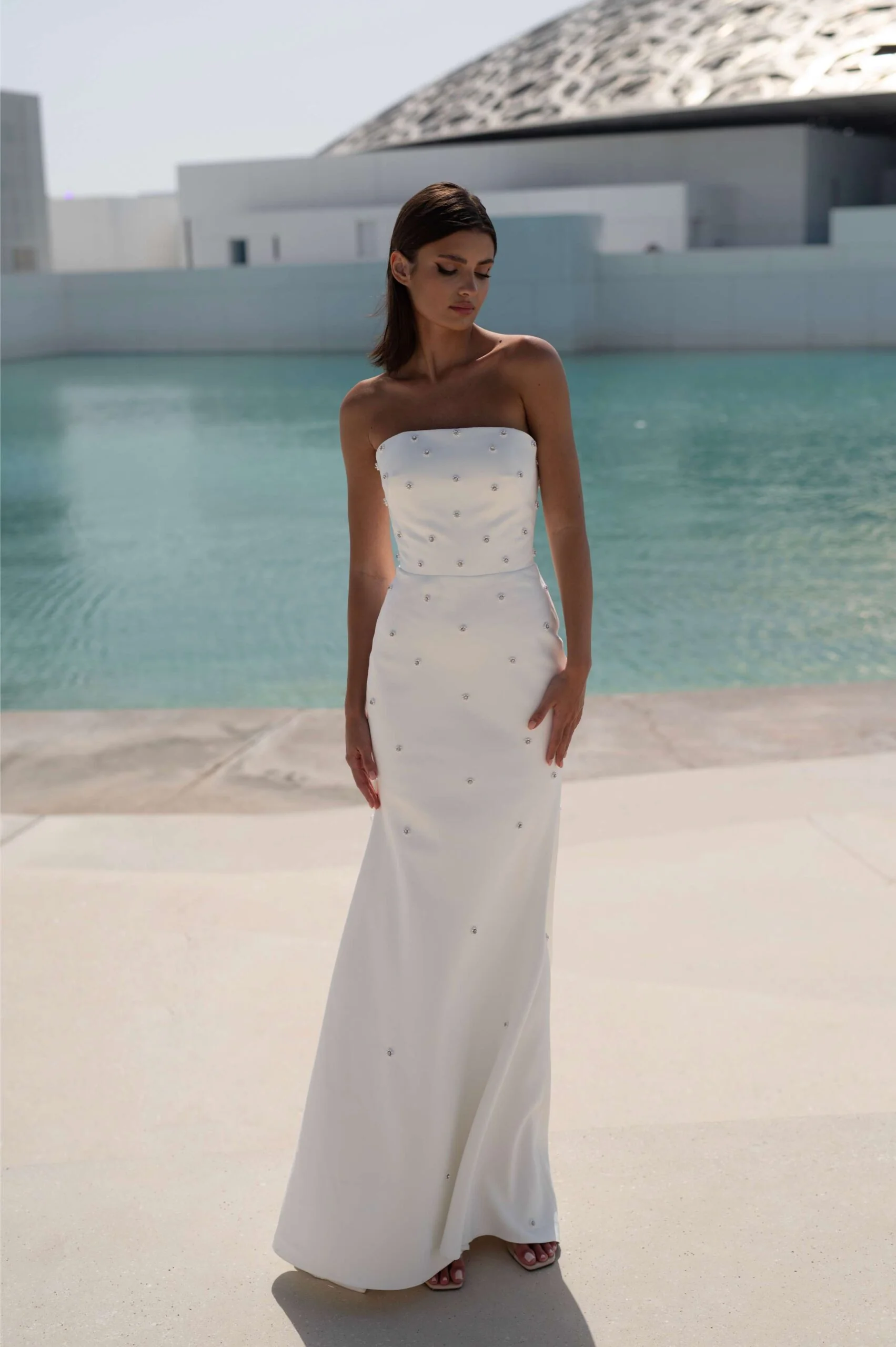 Robe de mariée Raidis — Collection Natalia Romanova — Boutique Carlota Bourg-en-Bresse