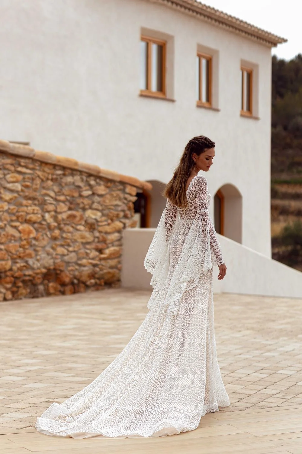 Robe de mariée Antonia — Collection Tina Valerdi — Boutique Carlota Bourg-en-Bresse